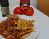 Foto del paso 5 de la receta: Pulpo encebollado con patatas