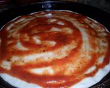 Foto del paso 12 de la receta: Pizza de muzzarella y aceitunas