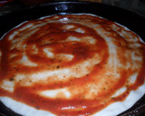 Foto del paso 12 de la receta: Pizza de muzzarella y aceitunas