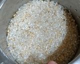 A picture of step 2 of Crunchy Urad Daal Vada.