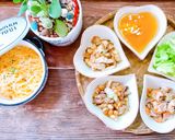 Hình bước làm 5 của món Bún dưa hấu trộn