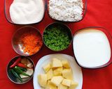 A picture of step 1 of A Unique Uttapam and Coconut Chutney.