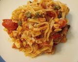 Foto del passaggio 2 della ricetta Taglierini con il sugo di scorfano