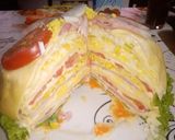 Foto del paso 8 de la receta: Torre de Panqueques - Fiambre Alemán