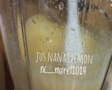 Foto langkah ke 2 dari resep Jus Nanas Lemon.