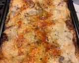 A picture of step 4 of Lasagna with Pork Rib Ragù and Sautéed Mushrooms.