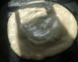 A picture of step 3 of Paneer crepes.
