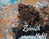 A picture of step 4 of Brownie Cake.