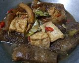 Foto langkah ke 4 dari resep Rambak & Tahu Masak Kecap.