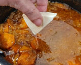 Foto del paso 5 de la receta: Ñoquis con pollo en salsa de cebolla y zanahoria