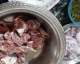 A picture of step 1 of Hyderabadi marag.