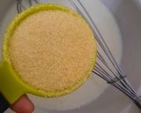 A picture of step 3 of Orange flavoured Chocolate Idli.