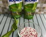 Foto langkah ke 4 dari resep Creamy Matcha with Mango Pudding.