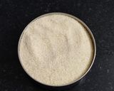 A picture of step 1 of Jain upma - clean & sattvik.