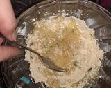 A picture of step 2 of Veg bread omellete.