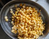 A picture of step 2 of Yellow split Peas Namkeen (chana dal namkeen).