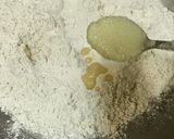 A picture of step 1 of Jowar Flour Sindhi Sweet Lola.
