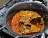 मटण बिर्याणी खास कुकपॅड टीमसाठी (Mutton Biryani Recipe In Marathi) रेसिपी स्टेप 4 फोटो 