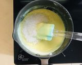 A picture of step 3 of Instant mawa modak with motichur filling.