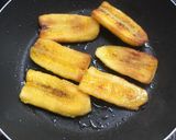 Foto langkah ke 2 dari resep Pisang bakar Keju (bakar di Teflon).