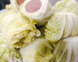 Foto langkah ke 7 dari resep Sawi Ayam Sosis Kukus.