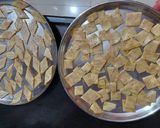 A picture of step 6 of Sandwich Bhakarwadi.