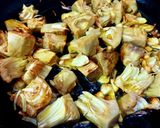 A picture of step 1 of Raw Jackfruit Maharani.