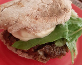 Foto del paso 8 de la receta: Hamburguesa de lentejas con mayonesa casera
