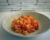 Foto del paso 6 de la receta Arroz con garbanzos y bacalao