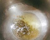 A picture of step 5 of Bhindi Raita.