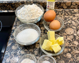 Foto del paso 1 de la receta: Pastel relleno con crema de almendras y queso ricotta