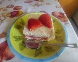 A picture of step 5 of Coconut & Strawberry Tiramisu 🍓.
