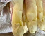 Une image de l'étape 1 de Pâtes aux asperges.