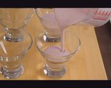 A picture of step 6 of Strawberry Yoghurt Mousse and Berry Sauce.