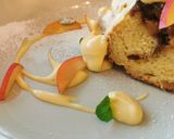 A picture of step 6 of Pear upside down cake.