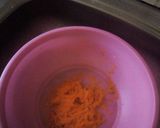 A picture of step 1 of Soft layered carrot chapati.