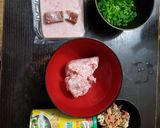 A picture of step 1 of Chinese Winter Melon Soup with Rice 瓜粒湯飯.