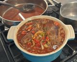 A picture of step 3 of Pot roast beef brisket.