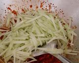 Foto langkah ke 5 dari resep Tahu Isi Labu Siam dan Toge.