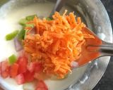 A picture of step 3 of Veggie Chaat Canapès.