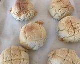 รูปขั้นตอนการทำที่ 8 ของ ขนมปังเมล่อน(Melon pan)