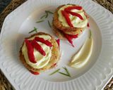 Foto del paso 10 de la receta: Hamburguesa de bacalao con pimientos asados
