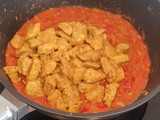 Butter chicken casero
