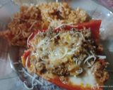 Foto del paso 6 de la receta: 🌶️ Morrones rellenos en salsa con arroz 🍲