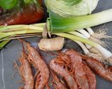 Foto del paso 1 de la receta: Macarrones con gambas y verduras