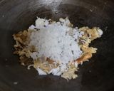 รูปขั้นตอนการทำที่ 3 ของ ข้าวผัดไข่ใส่ปลาสลิด