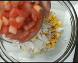 A picture of step 4 of Super healthy corn salad || Corn with dressing salad.