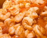 A picture of step 5 of Quick Spaghetti with Shrimp 🍤.