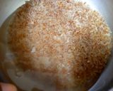 A picture of step 2 of Karela vadi matta/ red rice.