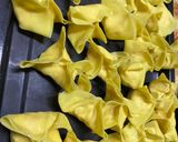 Gambar langkah 3 resipi Crab Rangoon.